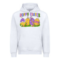 White hoppy easter Urban Hoodie - MaliasSmallBusiness