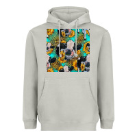 Moon Dust holstein cow seamless pattern Heavyweight Hoodie - HRA Design Shop