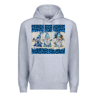 Snowy Christmas Gnomes Premium Hoodie | Teevron