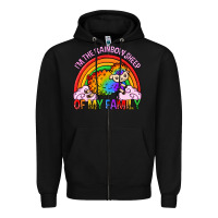 Black i m the rainbow sheep of my family pride lgbtq Zipper Hoodie - texasbilliewilder