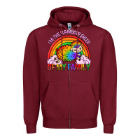 Burgundy i m the rainbow sheep of my family pride lgbtq Zipper Hoodie - texasbilliewilder