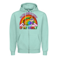 Seafoam i m the rainbow sheep of my family pride lgbtq Zipper Hoodie - texasbilliewilder