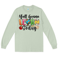 Matcha yall gonna learn today Long Sleeve Tee - MaliasSmallBusiness