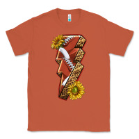 Copper sport football  lightning bolt Classic Tee - texasbilliewilder