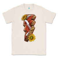 Natural sport football  lightning bolt Classic Tee - texasbilliewilder