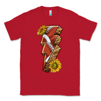 Red sport football  lightning bolt Classic Tee - texasbilliewilder
