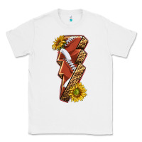 White sport football  lightning bolt Classic Tee - texasbilliewilder