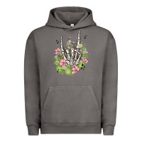 Pigment Tornado skeleton flowers Urban Hoodie - MaliasSmallBusiness