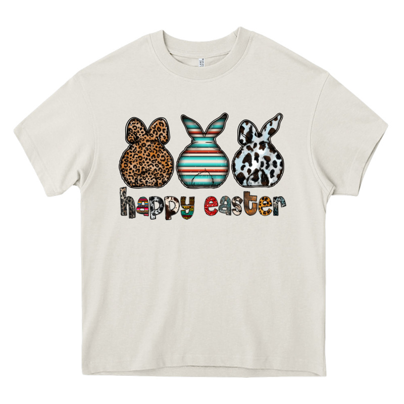 Happy Easter Heavy Core Tee by CowhideDigitalArt | Teevron