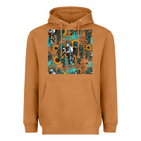 Meerkat faith cross seamless pattern Heavyweight Hoodie - HRA Design Shop