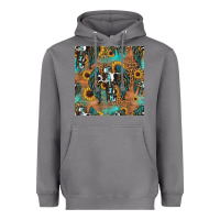 Storm faith cross seamless pattern Heavyweight Hoodie - HRA Design Shop