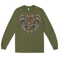 Valentines Day Skeleton Long Sleeve Tee | Teevron
