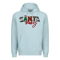 Blue Mist Santa baby Premium Hoodie - BarkalooDesign