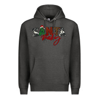 Charcoal Heather Santa baby Premium Hoodie - BarkalooDesign