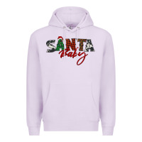 Lilac Santa baby Premium Hoodie - BarkalooDesign