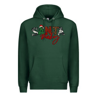 Sports Green Santa baby Premium Hoodie - BarkalooDesign