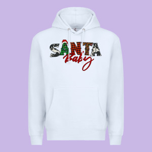 Santa Baby Premium Hoodie Designed By Barkaloodesign