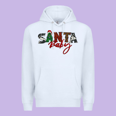 Santa Baby Premium Hoodie Designed By Barkaloodesign