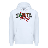 White Santa baby Premium Hoodie - BarkalooDesign