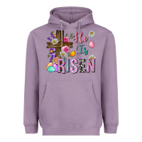 Lavender he is risen easter Heavyweight Hoodie - Neo Western