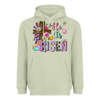 Matcha he is risen easter Heavyweight Hoodie - Neo Western