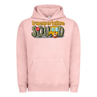 Pigment Salmon transportation squad Urban Hoodie - MaliasSmallBusiness
