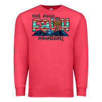 Cardinal can move faith mountains Premium Sweatshirt - CowhideDigitalArt