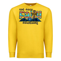 Lemon can move faith mountains Premium Sweatshirt - CowhideDigitalArt