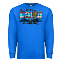 True Royal can move faith mountains Premium Sweatshirt - CowhideDigitalArt