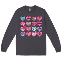 Smoke valentines candy hearts Long Sleeve Tee - MaliasSmallBusiness