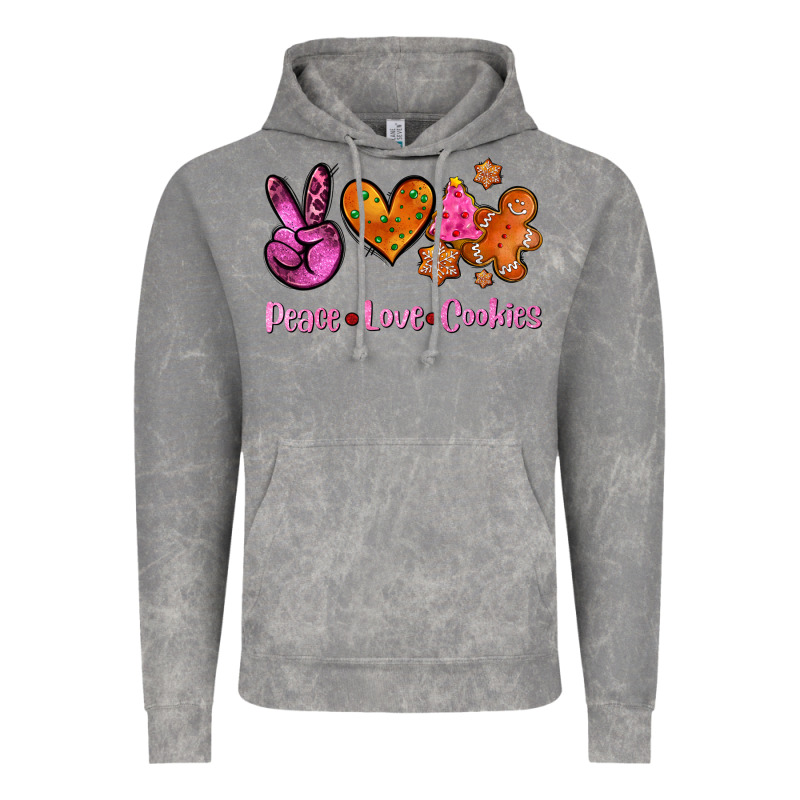 Peace Love Cookies Vintage Hoodie by AdoDesignShop | Teevron