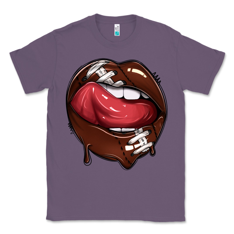 Sports Lips American Football Classic Tee by texasbilliewilder | Teevron