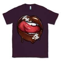 Plum sports lips american football Classic Tee - texasbilliewilder