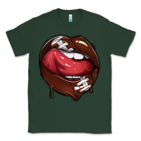 Sports Green sports lips american football Classic Tee - texasbilliewilder