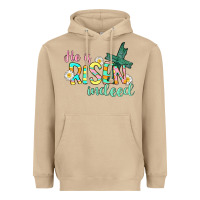 Mushroom He is risen indeed Easter Heavyweight Hoodie - CowGirlArtShop