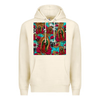 Tofu lady of guadalupe western seamless Premium Hoodie - Jasminsmagicworld