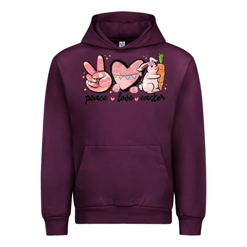 Peace Love Easter Urban Hoodie by MaliasSmallBusiness | Teevron