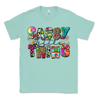Seafoam sassy little thing Classic Tee - Zillion Design Studio