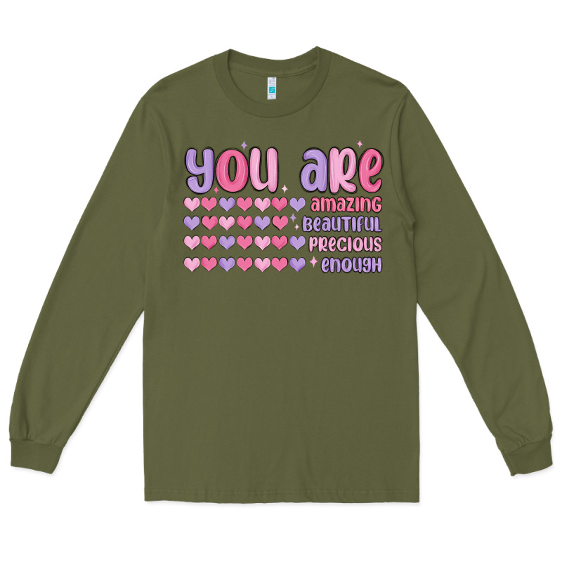 You Are Valentine Long Sleeve Tee by MaliasSmallBusiness | Teevron