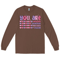 Chestnut you are valentine Long Sleeve Tee - MaliasSmallBusiness