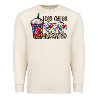 Sandshell coffee because my sarcasm needs to stay png Premium Sweatshirt - CowhideDigitalArt
