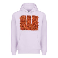 Lilac serape turquoise  leather background Premium Hoodie - Jasminsmagicworld
