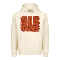 Tofu serape turquoise  leather background Premium Hoodie - Jasminsmagicworld