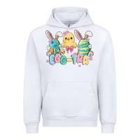 White i am eggtra Urban Hoodie - MaliasSmallBusiness