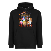Black He lives Easter Day Heavyweight Hoodie - CowGirlArtShop