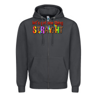 Smoke lets get one thing straight Zipper Hoodie - texasbilliewilder