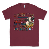 Burgundy living life somewhere between jesus take the wheel Classic Tee - Zillion Design Studio