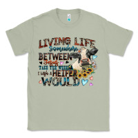 Matcha living life somewhere between jesus take the wheel Classic Tee - Zillion Design Studio