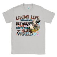 Moon Dust living life somewhere between jesus take the wheel Classic Tee - Zillion Design Studio