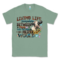 Sage living life somewhere between jesus take the wheel Classic Tee - Zillion Design Studio